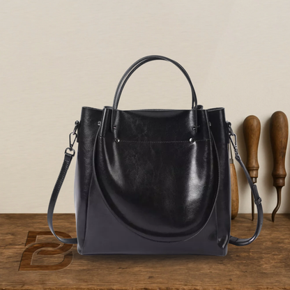 Victoire - Retro Leather Convertible Bag - Heritage Limited Edition