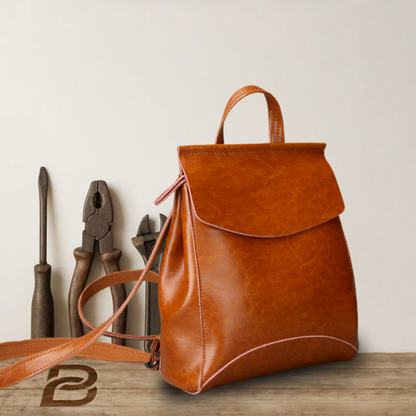Léonie - Leather Backpack - Heritage Limited Edition