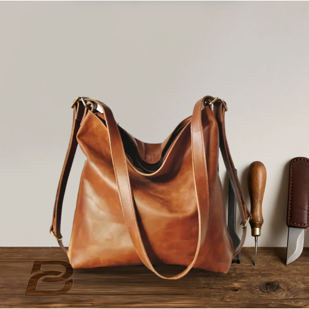 Timeless - Large Vintage Leather Bag - Heritage Limited Edition