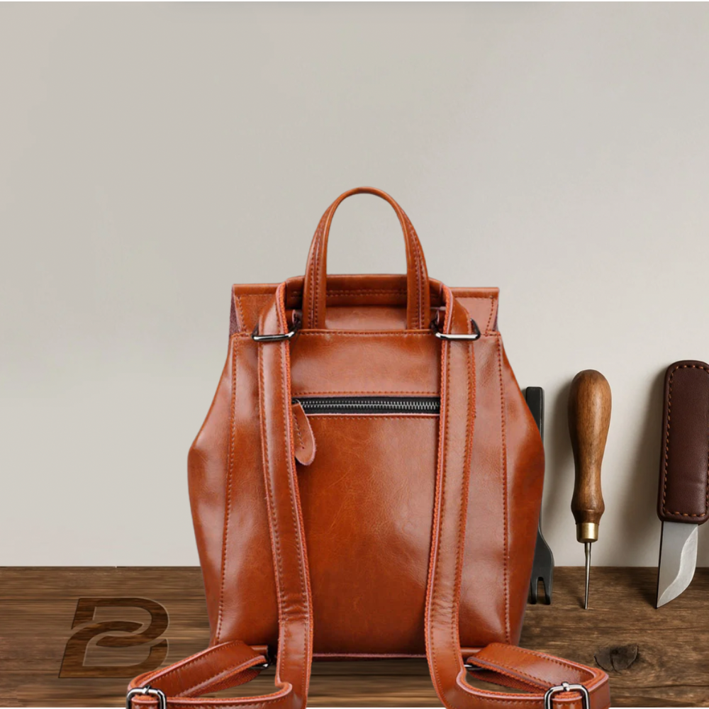 Léonie - Leather Backpack - Heritage Limited Edition