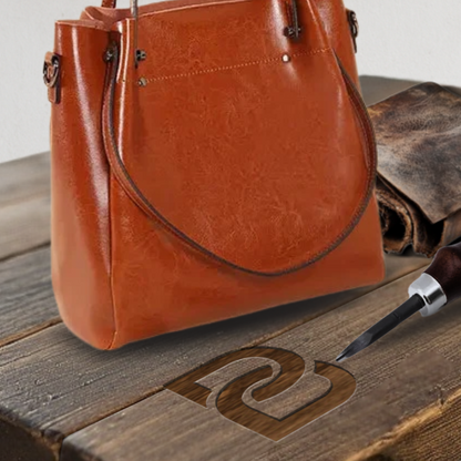 Victoire - Retro Leather Convertible Bag - Heritage Limited Edition