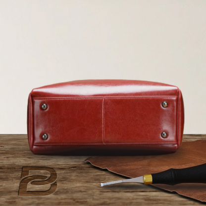 Victoire - Retro Leather Convertible Bag - Heritage Limited Edition