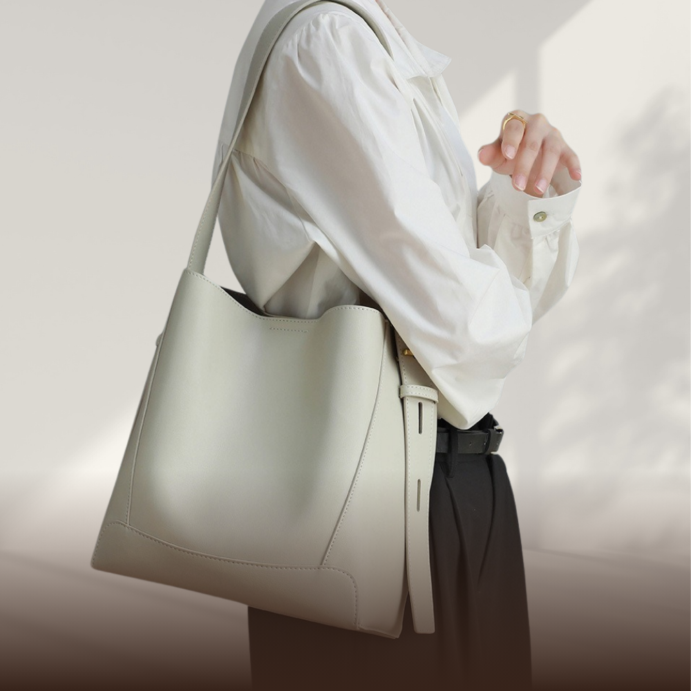 Clémentine - Supple Leather Shoulder Bag - Heritage Limited Edition