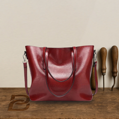 Nicole - Vintage Elegance Leather Crossbody Bag - Limited Heritage Edition